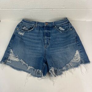 American Eagle Highest Rise Mom Shorts, 8